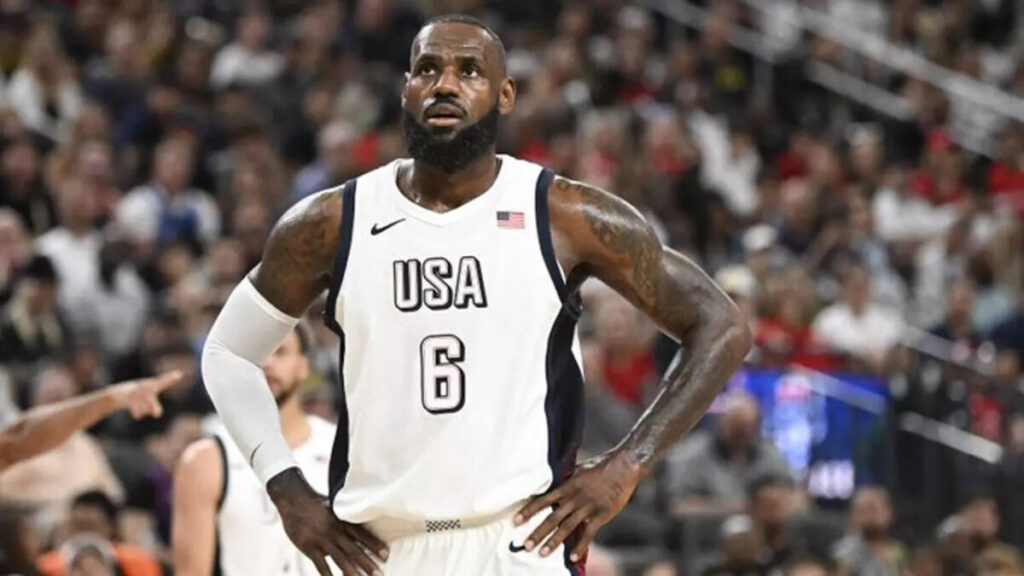 LeBron James Sets New Olympic Record as Team USA Flag Bearer  