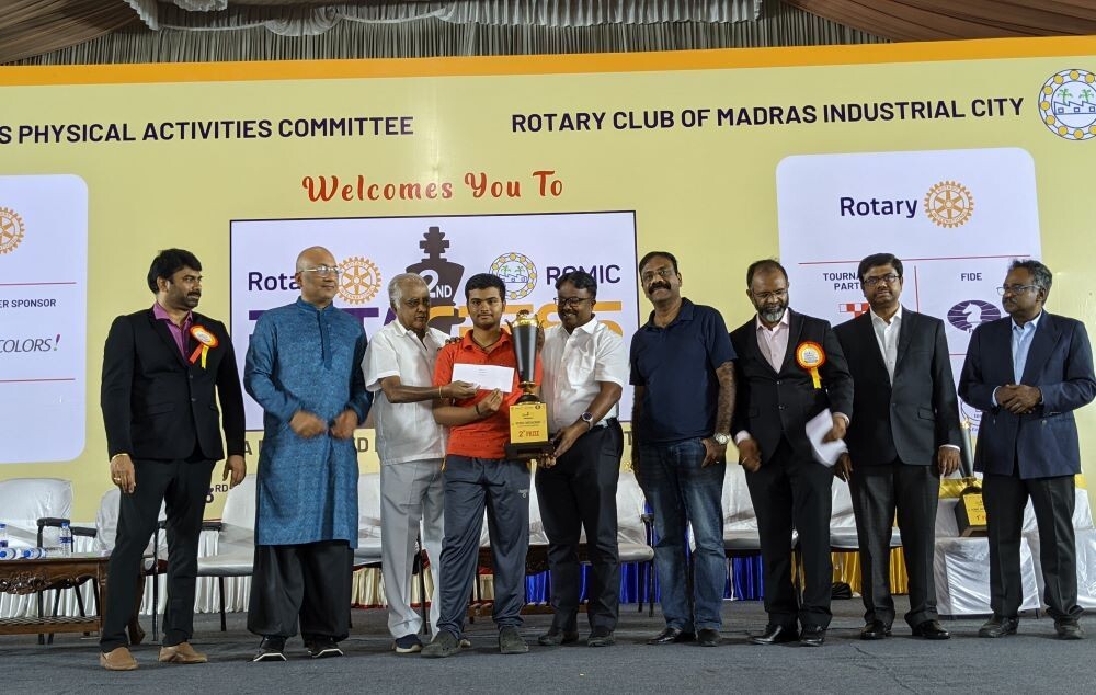 RCMIC Rotachess Rapid के किंग बनें वैभव सूरी, खिताब पर किया कब्जा  