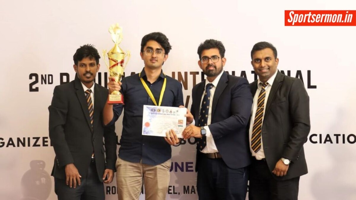 Rahulians International Chess Festival में शरण राव ने गाड़ा भारत का झंडा  