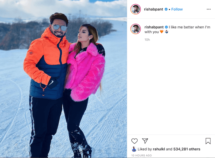 Rishabh Pant की गर्लफ्रेंड देखी क्या, फोटो देख आप भी कहेंगे क्या बात है!  