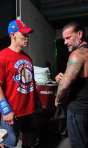 John Cena and CM Punk reunited backstage at Money in the Bank 2024  