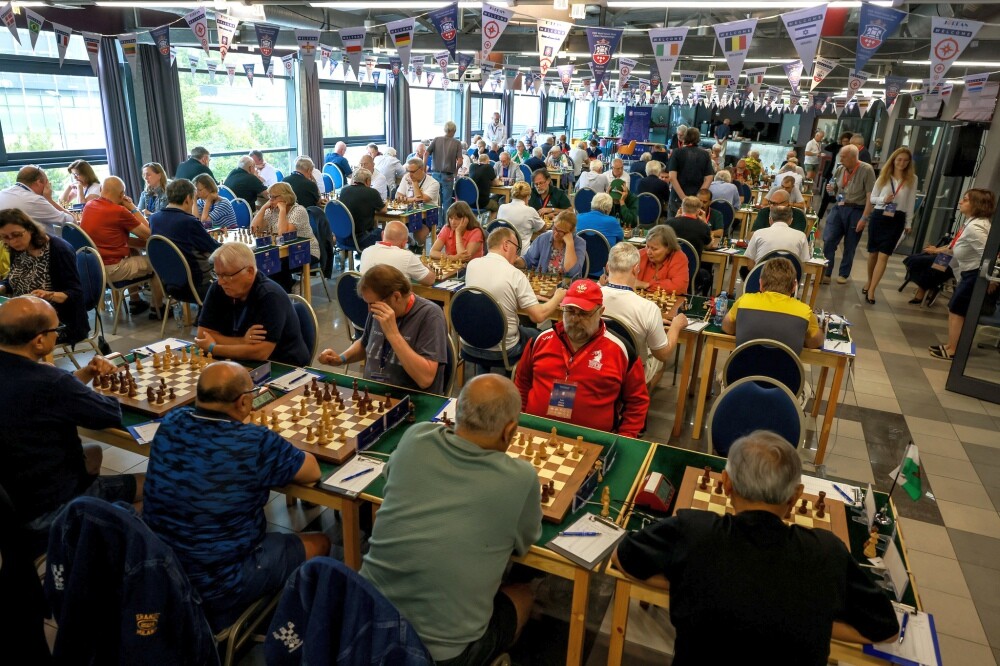 World Senior Team Championship में USA और इंग्लैंड के खिलाड़ियों ने बिखेरा जलवा  