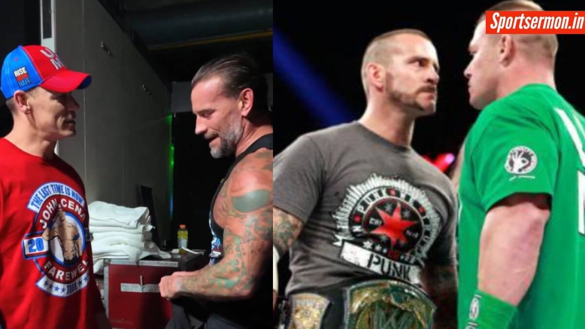 John Cena and CM Punk reunited backstage at Money in the Bank 2024  
