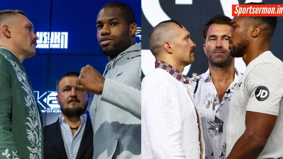 "I don’t think Dubois.."-Oleksandr Usyk on comparison between Joshua and Dubois  