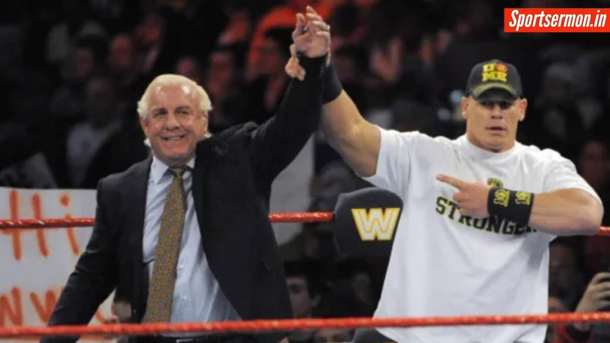 “If they do it..." - Ric Flair on John Cena breaking his World title record  
