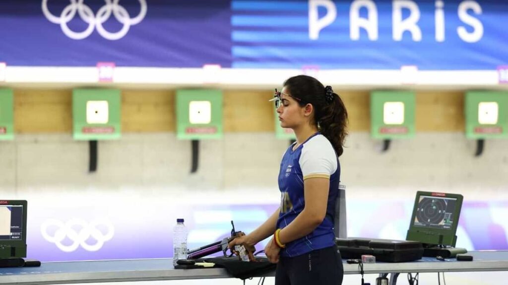 Olympics 2024 में Manu Bhaker ने जीता दूसरा मेडल, तोड़ दिया 124 साल का रिकॉर्ड Olympics 2024 में Manu Bhaker ने जीता दूसरा मेडल, तोड़ दिया 124 साल का रिकॉर्ड