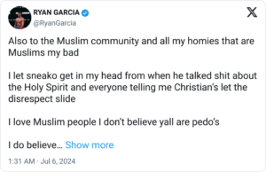 Ryan Garcia Behaves in Split Personality After Having Tumultuous Times  