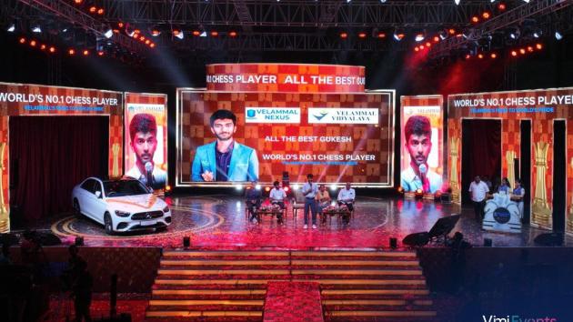 Gukesh Gifted Mercedes-Benz By His School  