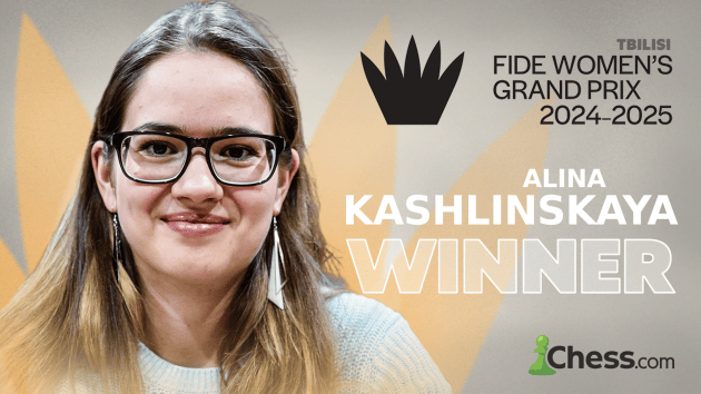 Kashlinskaya Wins Tbilisi Grand Prix, Earns 2nd GM Norm  