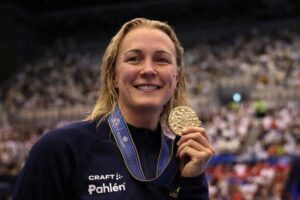 Swedish Swimmer Surprised to Win Gold Medal When She Didn't Want to Swim Swedish Swimmer Surprised to Win Gold Medal When She Didn't Want to Swim