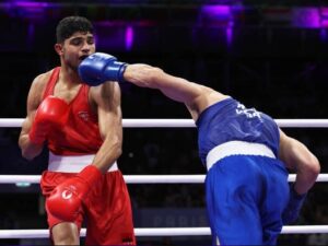 Indian Boxer Nishant Dev Bows Out of Paris Olympics from Quarterfinals  