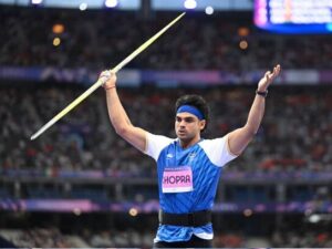 Neeraj Chopra Settles for Silver, Pakistan's Arshad Nadeem Gets Gold  