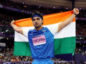 "Not happy with my performance," Says Neeraj Chopra After Bagging Silver "Not happy with my performance," Says Neeraj Chopra After Bagging Silver