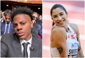 IShowSpeed Challenges Olympic Sprinter Ewa Swoboda to 100-Meter Race  