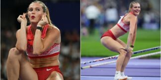 Canadian Pole Vaulter Alysha Newman Celebrates Olympics Medal With Twerking  