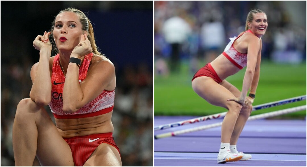 Canadian Pole Vaulter Alysha Newman Celebrates Olympics Medal With Twerking  