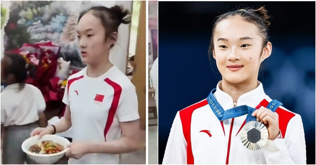 China's Zhou Yaqin Helps Parents at Restaurant After Winning Olympic Medal  