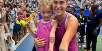 Aryna Sabalenka Shares Heartwarming Moment with Young Fan at US Open 2024  