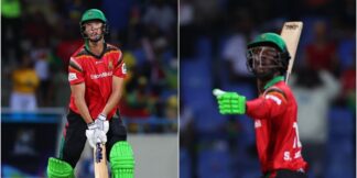 Guyana Warriors Edge Out Falcons in Last-Ball Thriller  