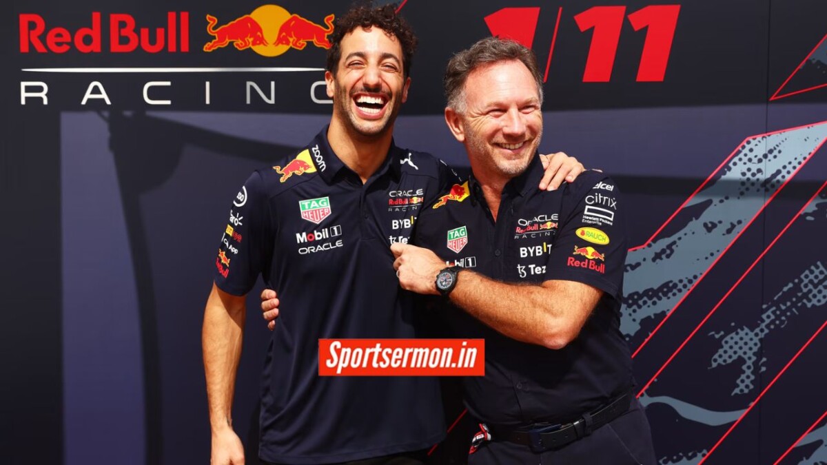 Christian Horner का खुलासा, बताया Red Bull में कौन लेगा Daniel Ricciardo की जगह  