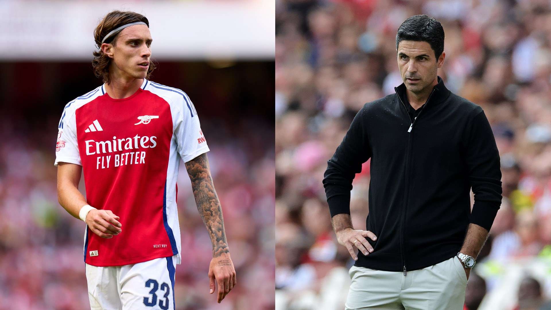 Arteta reveals expectations of Calafiori after Arsenal debut  