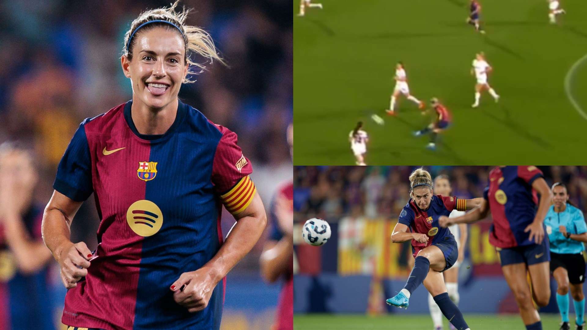 📽️ | Putellas scores outrageous long-range goal for Barca  