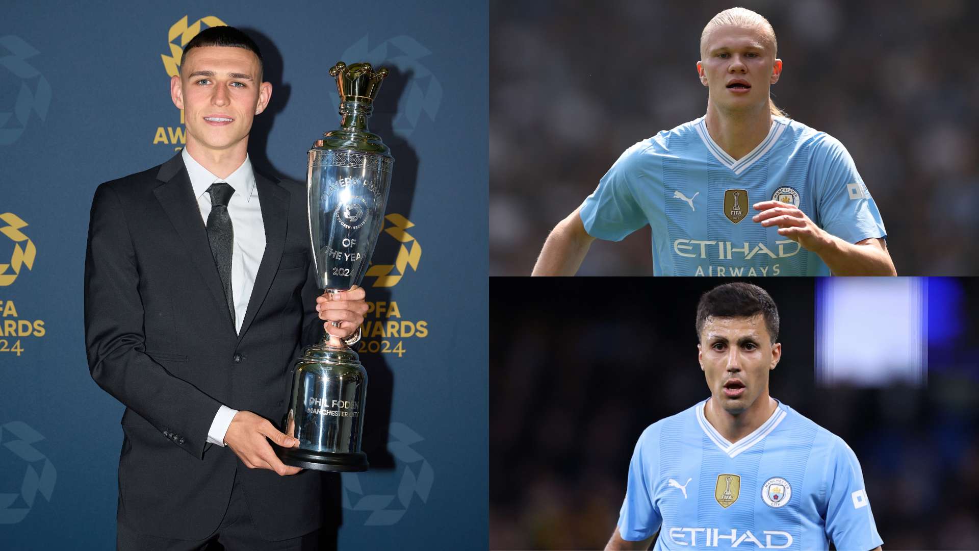 Foden beats Haaland & Rodri to PFA Players' Player award  