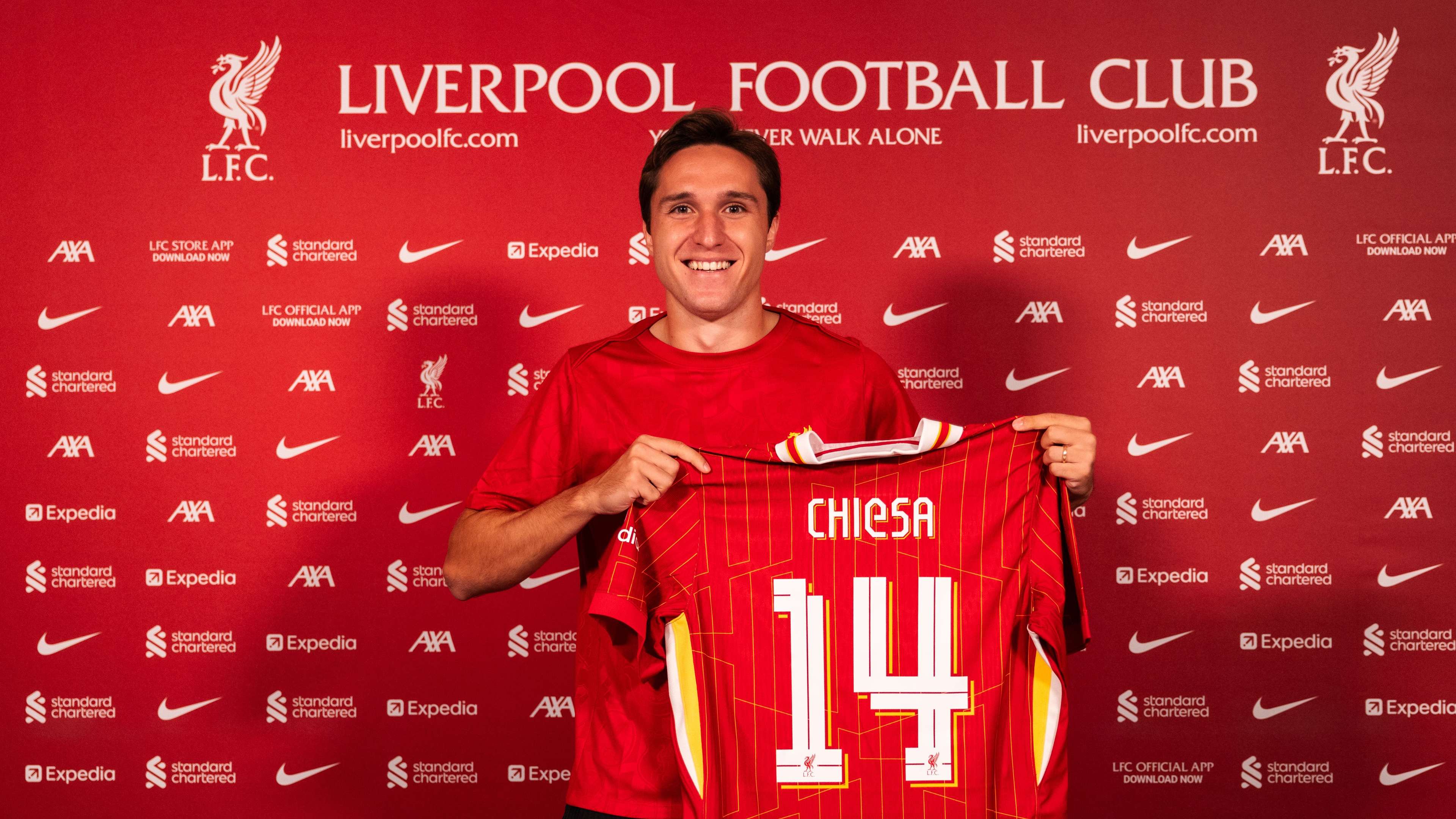 Liverpool confirm £11m signing of Chiesa from Juventus  