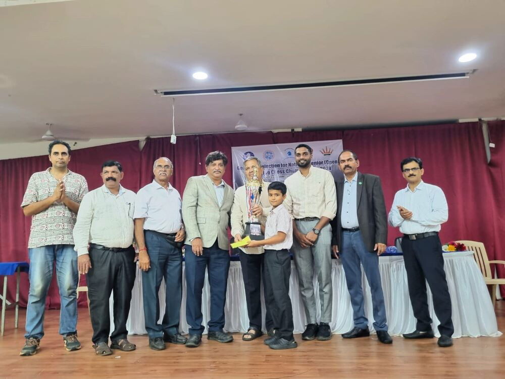Goa State Senior Open Rating के विजेता बने मंदार, जीता बड़ा इनाम  
