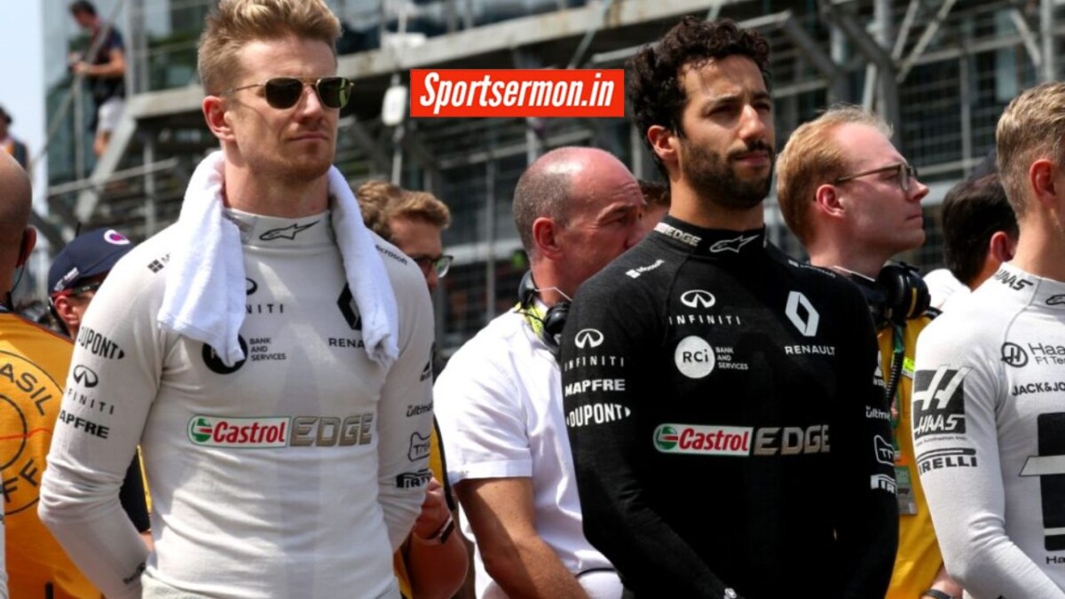 Hulkenberg का बड़ा आरोप, कहा- Ricciardo के आने से टीम के साथ खराब हुए संबंध  
