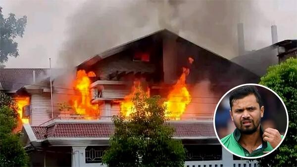 Fact Check: भीड़ ने बांग्लादेशी हिंदू क्रिकेटर लिटन दास का घर जलाया? जानें सच  