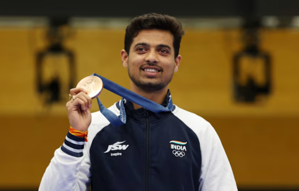 Swapnil Kusale: From Ticket Collector to Bronze Medallist in Paris Olympics  