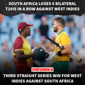 West Indies Clinch Another Victory Against South Africa in the Second T20I  