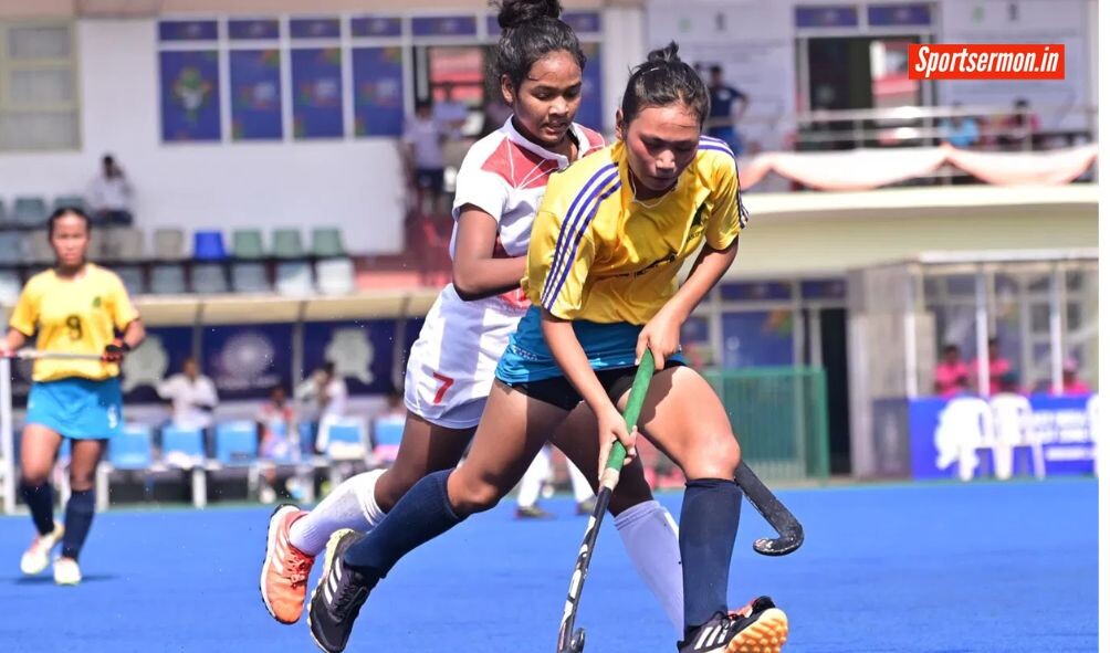 Junior Women East Zone Championship 2024 में तीरसे दिन के परिणाम  