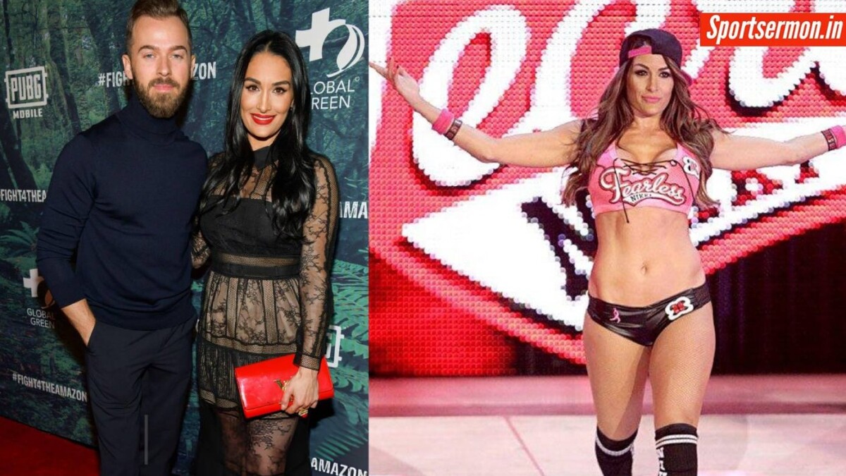Former WWE star Nikki Bella's husband Artem arrested for domestic violence  