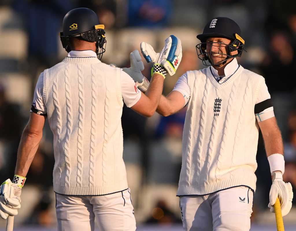 Root stars in England's jittery win in Manchester  