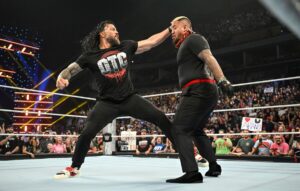 Roman Reigns appears on SmackDown, thrashes the whole Bloodline  