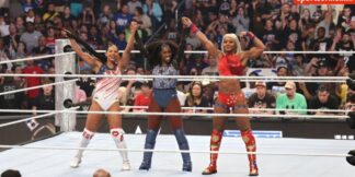 Bianca Belair, Jade Cargill & Naomi pays tribute to US Olympic Gold Medalists  
