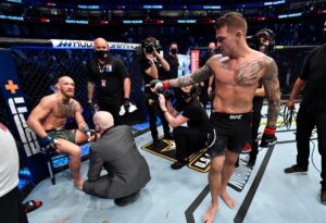 Islam Makhachev takes a dig at Conor McGregor by reacting to his TKO Islam Makhachev takes a dig at Conor McGregor by reacting to his TKO