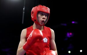 Boxer Svetlana Staneva makes the X symbol after losing to 'biological male'  