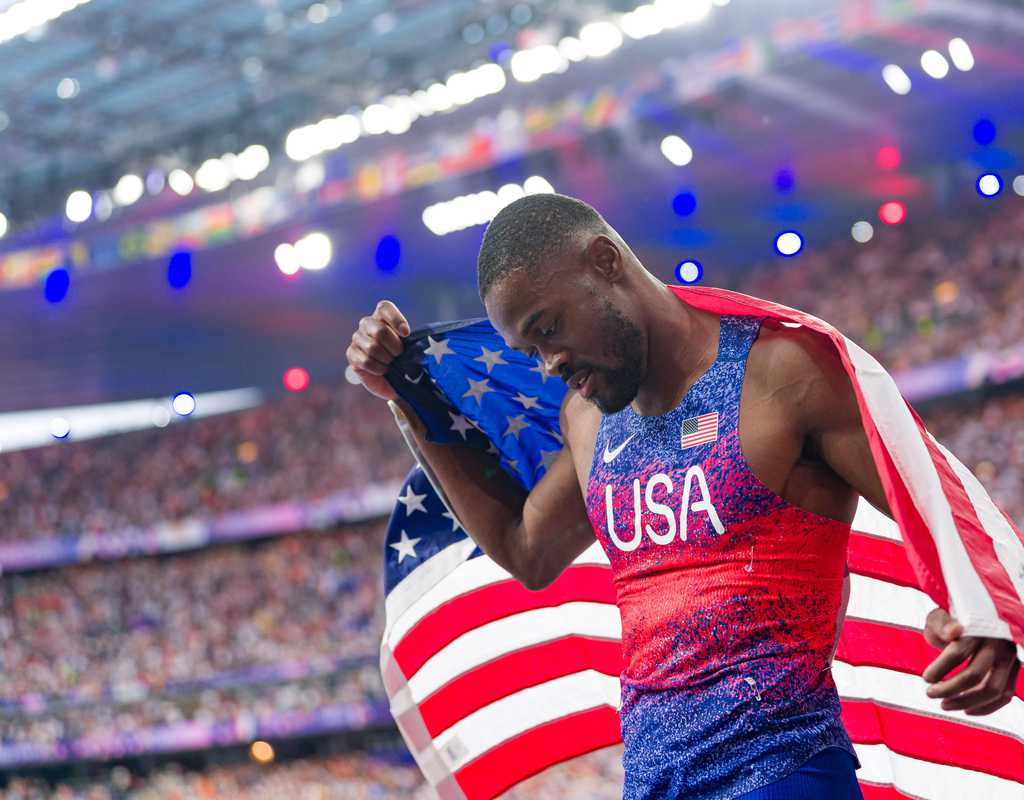 Golden Glory: Winston Benjamin celebrates son Rai's Olympic triumph  