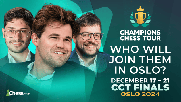 Champions Chess Tour Finals To Happen In Oslo, Norway, With Live Audience  