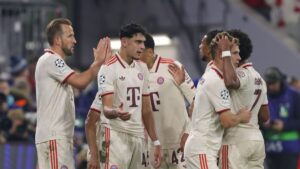 Kane smashes Rooney UCL record after hitting four for Bayern  