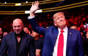 Fans mock Dana White after he calls Donald Trump no.1 fighter of all time Fans mock Dana White after he calls Donald Trump no.1 fighter of all time