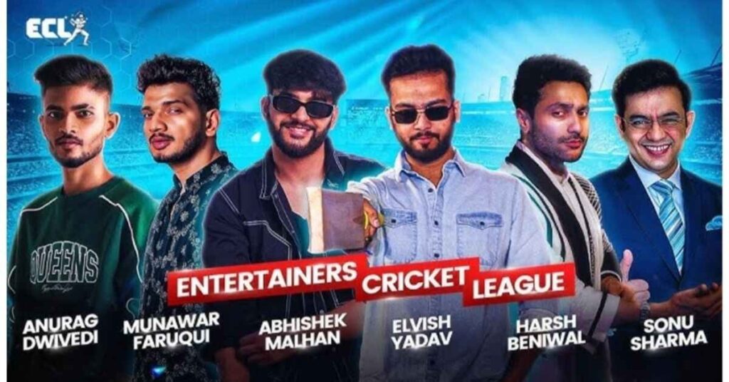 Entertainers Cricket League (ECL): Where Cricket Meets Digital Superstars  