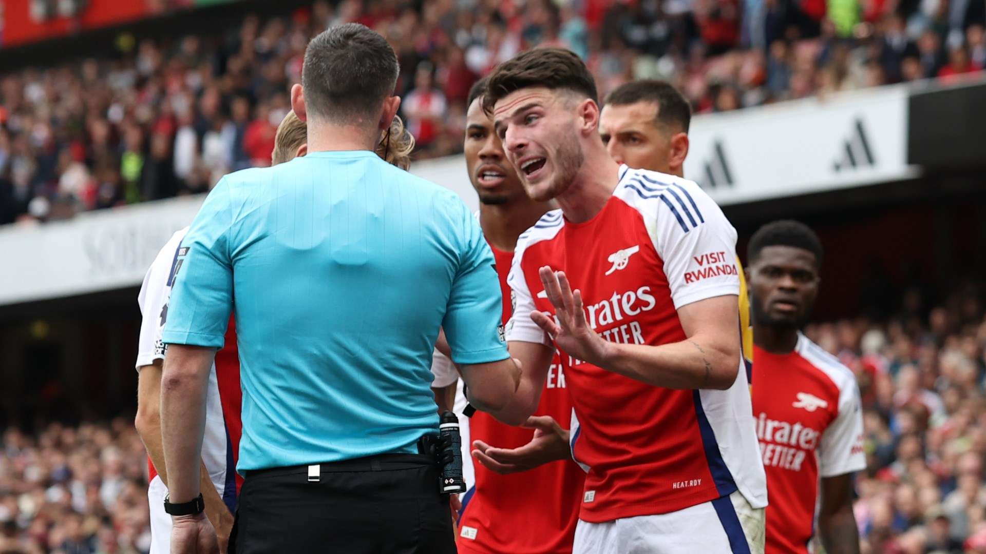 Ref audio sheds light on Rice red card against Brighton  