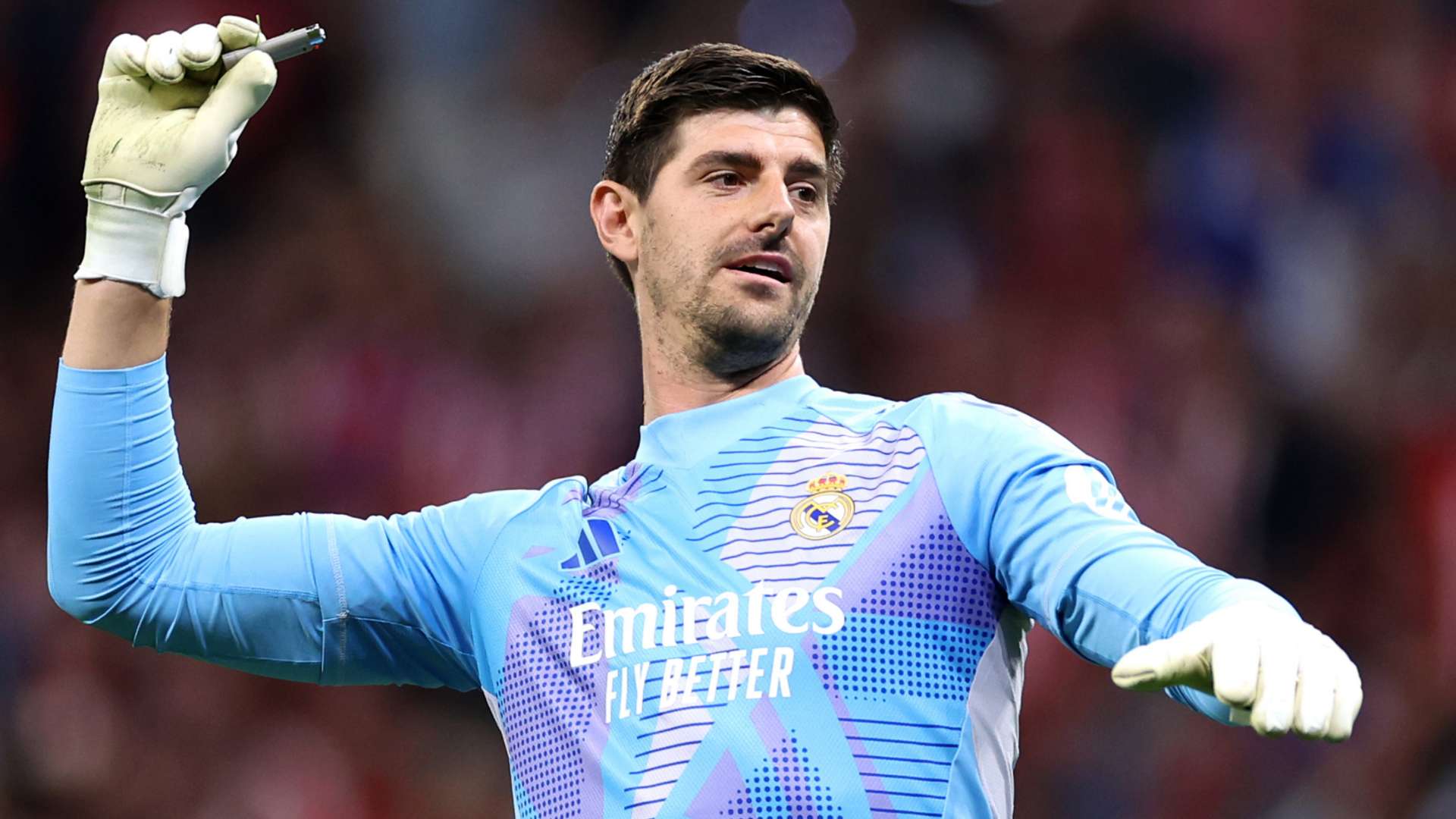 Courtois called out by Atletico boss for role in derby chaos  