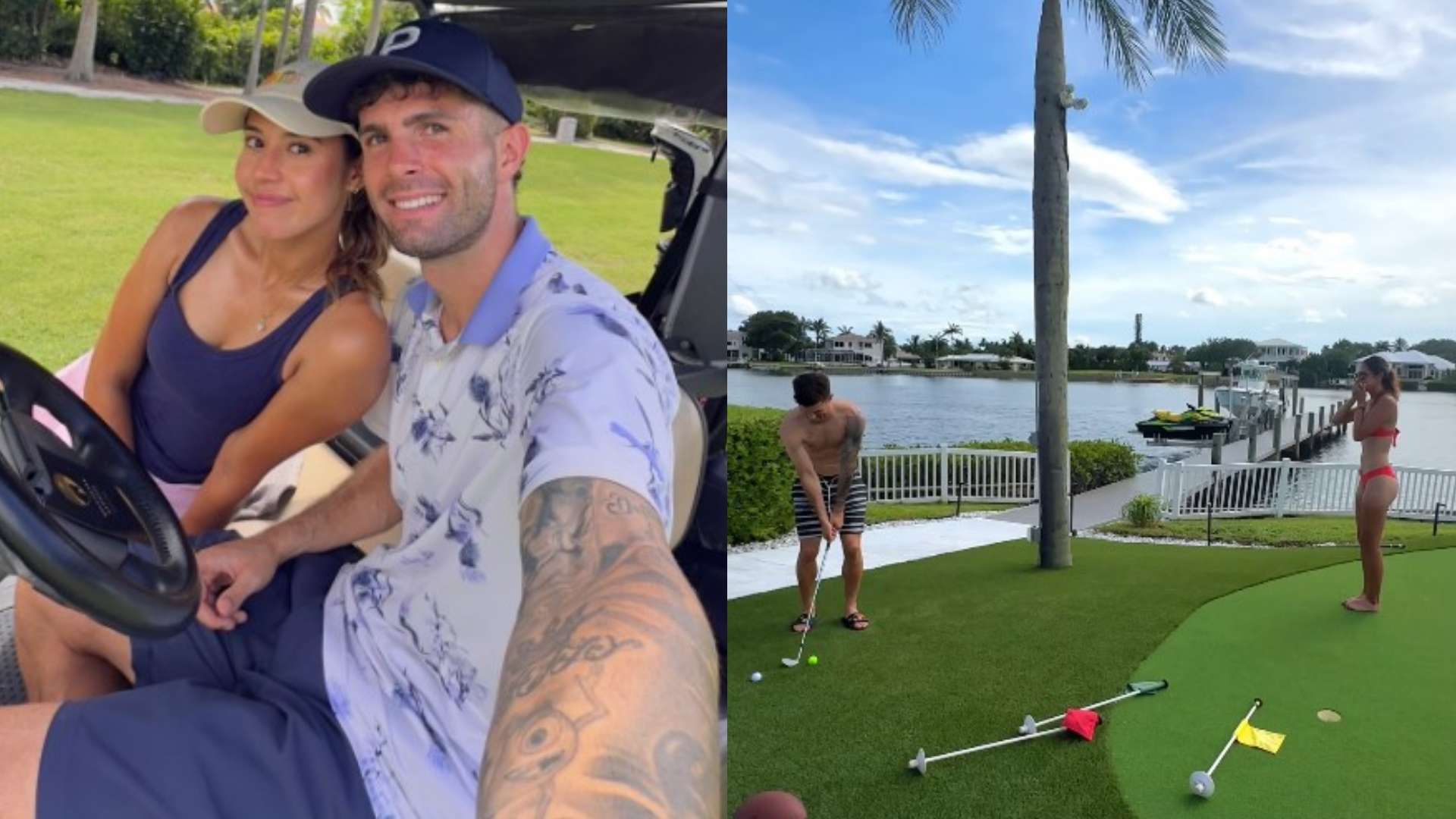 Pulisic avoids disaster with trick shot over girlfriend Melton  