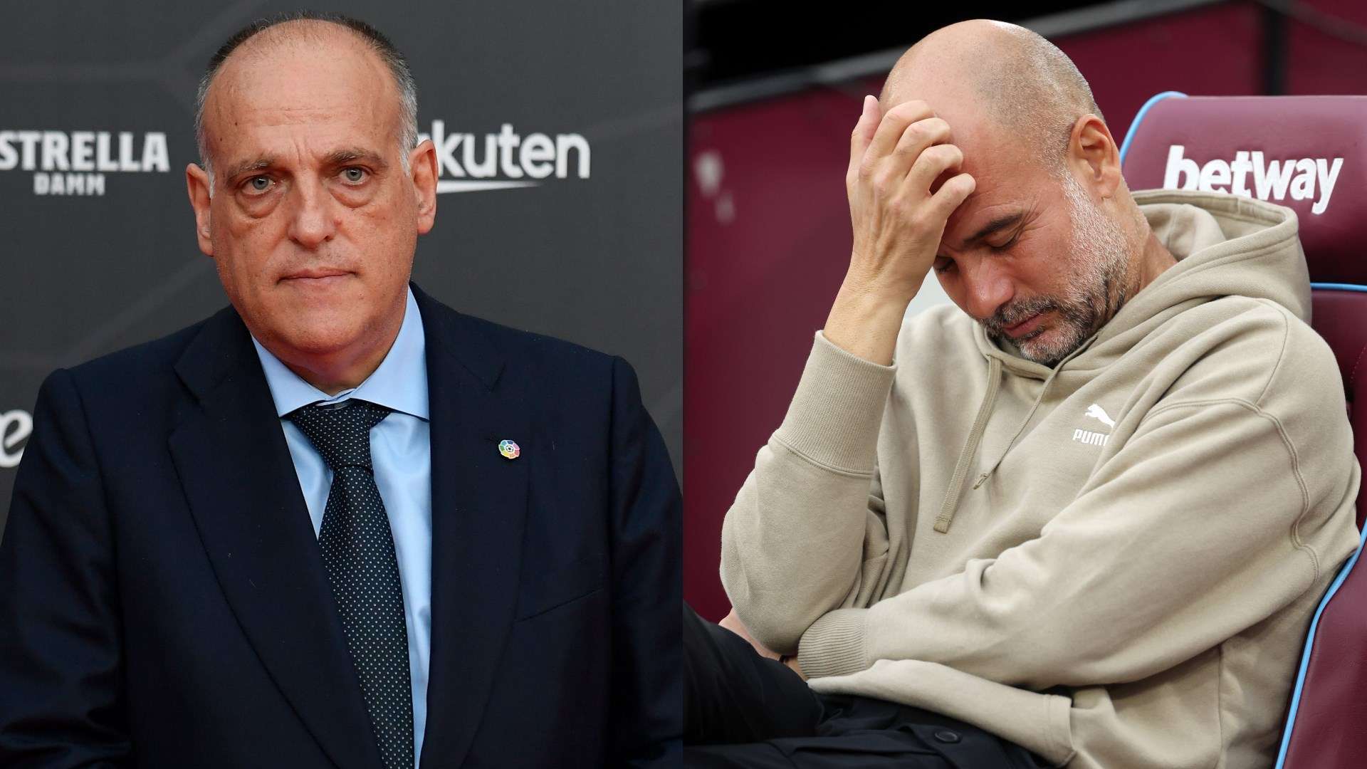 Tebas calls for Man City to be sanctioned over 115 charges  
