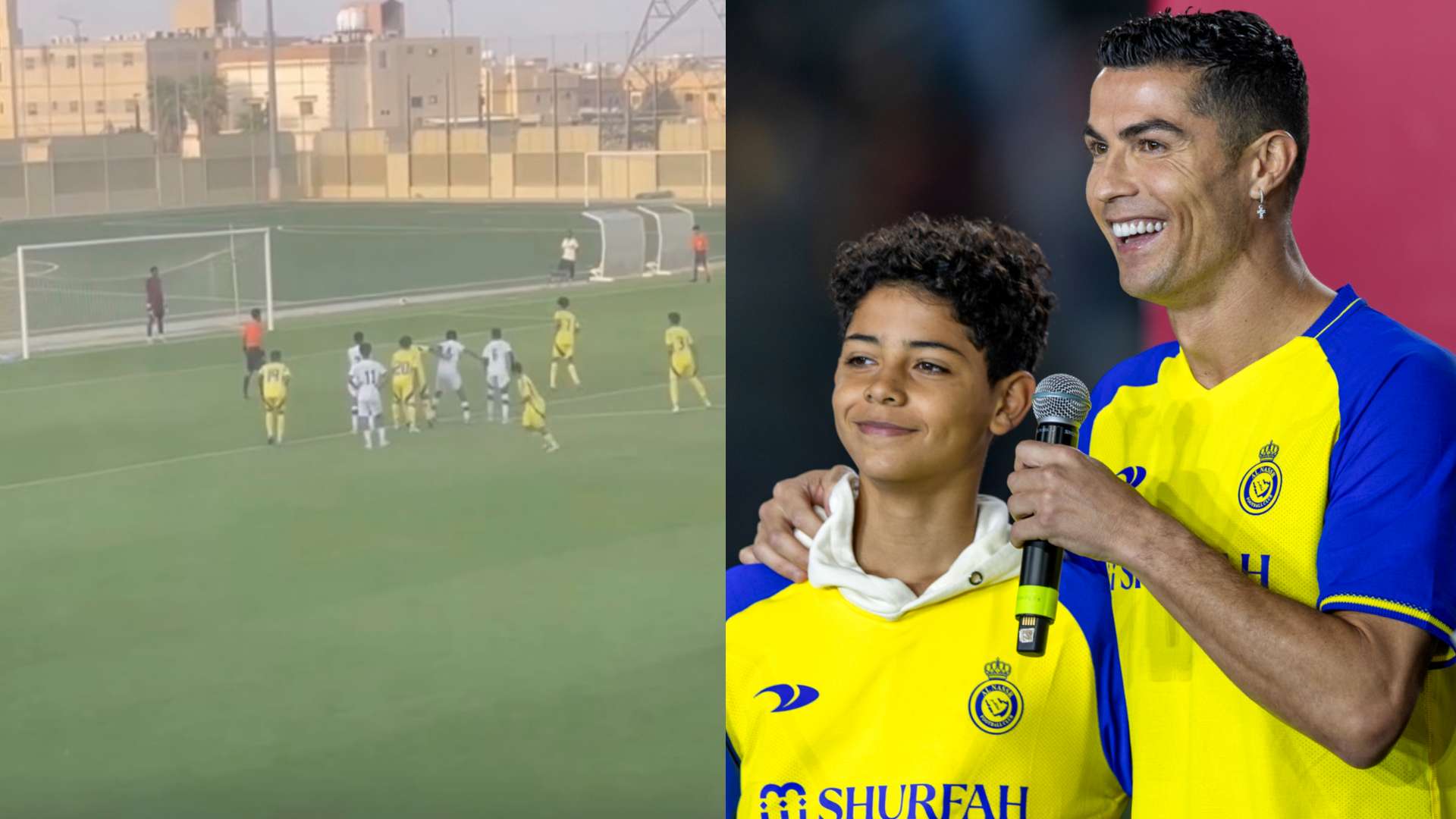 🎥 | Ronaldo Jr emulates father with goal for Al-Nassr youth team  